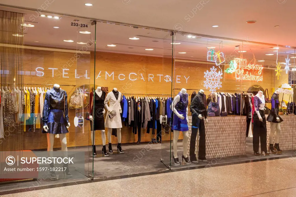 China, Hong Kong, Hongkong, Central, Landmark Shopping Mall, Stella McCartney Retail Store
