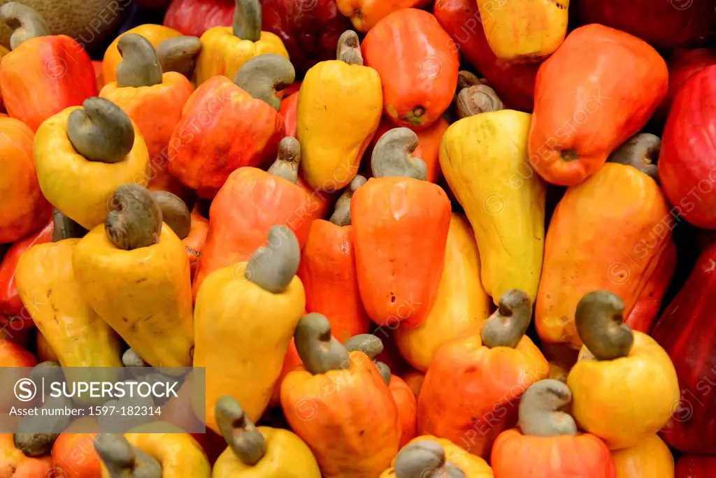 Central America, Costa Rica, Cartago, market, peppers, vegetables, Cartago,