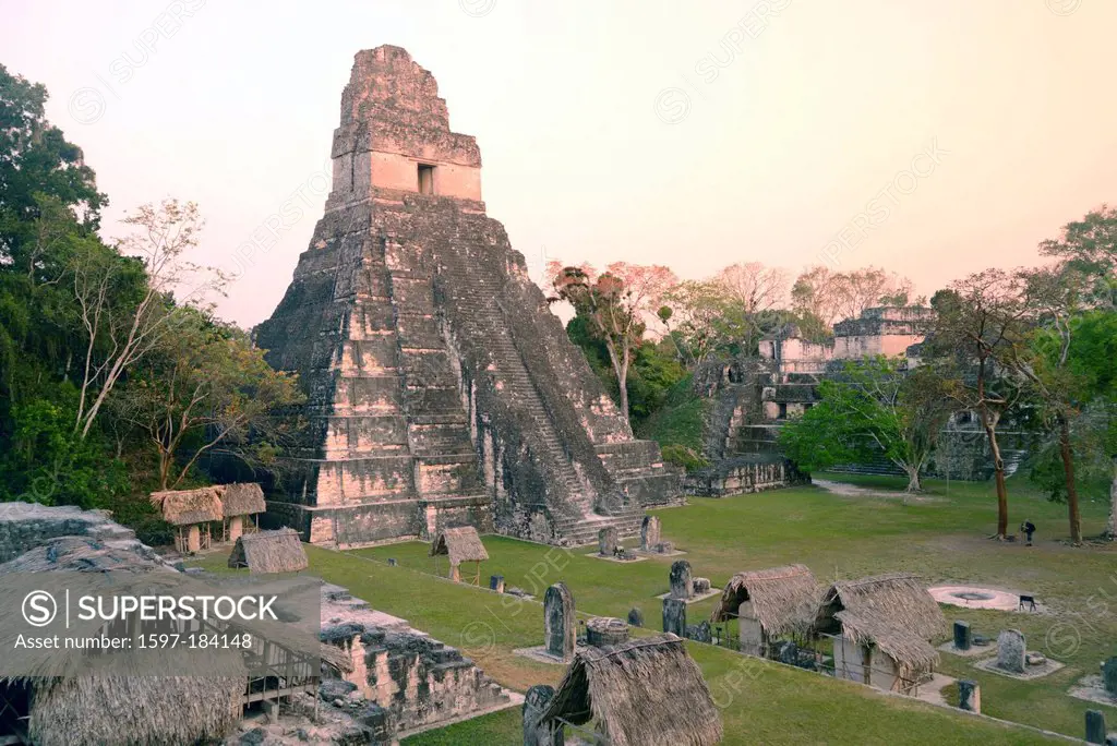 Central America, Guatemala, Peten, Mundo Maya, maya, archaeological, UNESCO, world heritage, Tikal, jungle, pyramid, meso america