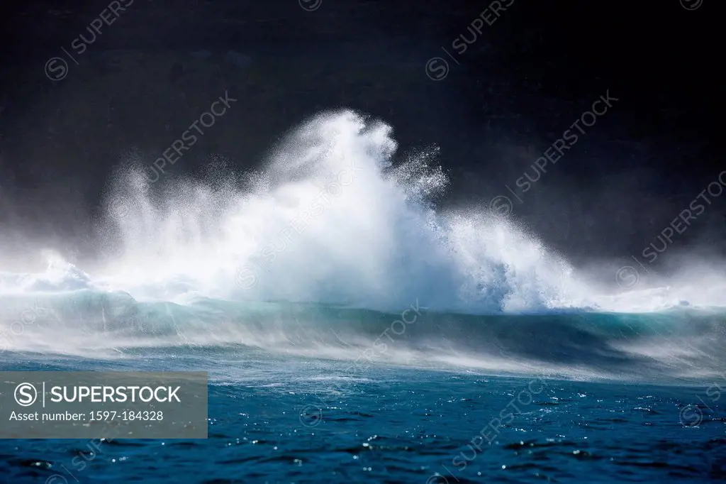 Surge, surf, spray, Indian Ocean, Wild Coast, South Africa, coastal scenic, Surge, surf, spray, surf, break, breaking, sea, Surface, Water, Wave, Wave...