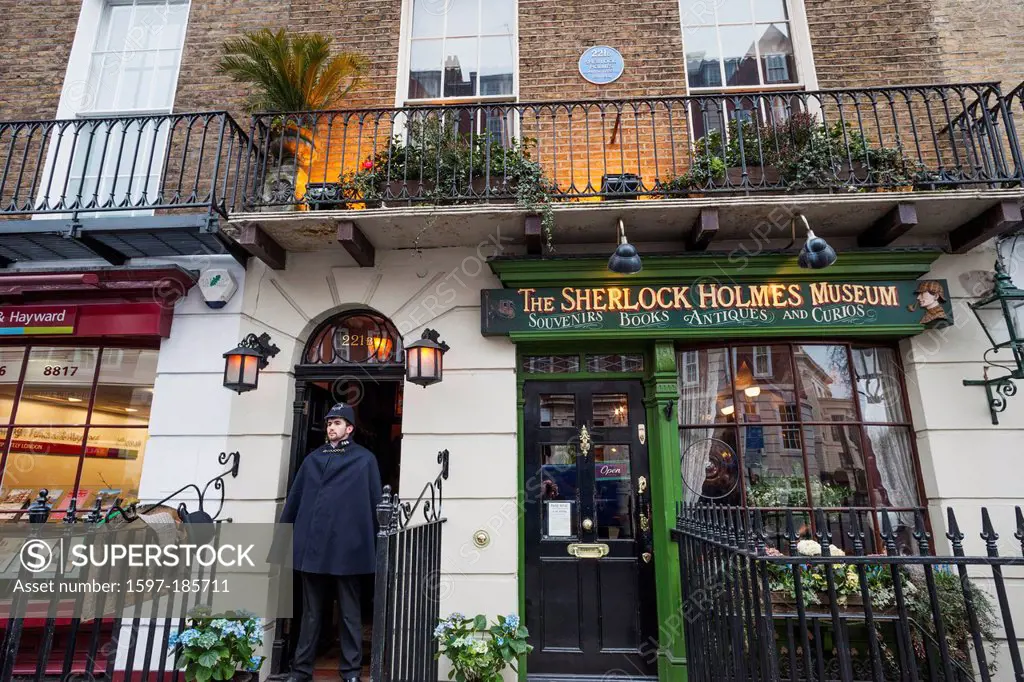 England, London, 221B Baker Street, Sherlock Holmes Museum