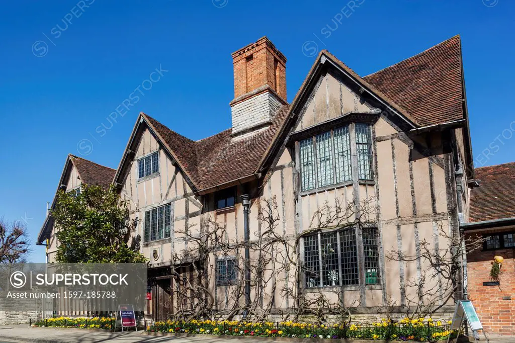 England, Warwickshire, Stratford-upon-Avon, Hall's Croft