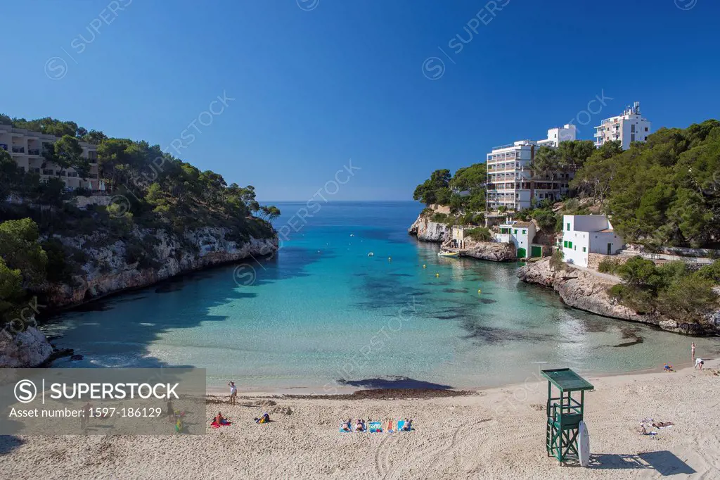 Cala d'Or, Mallorca, Balearics, architecture, bay, beach, blue, ferrara, island, manacor, Mediterranean, Spain, Europe, touristic, tourists, travel