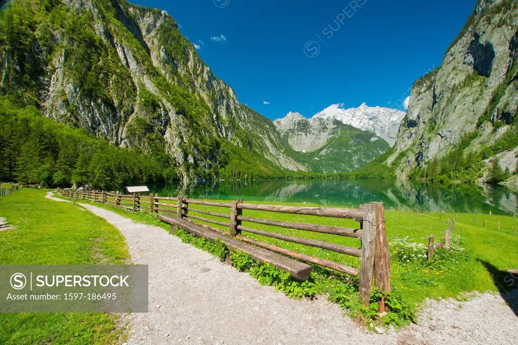 Bavaria, Germany, Europe, Upper Bavaria, Berchtesgaden country, Berchtesgaden, sky, Alps, mountains, cliff, stone, stones, national park, park, nation...