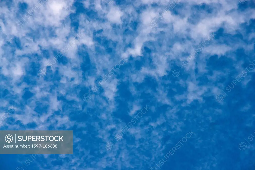 Germany, Europe, sky, blue sky, clouds, cloud formation, blue, white, weather,