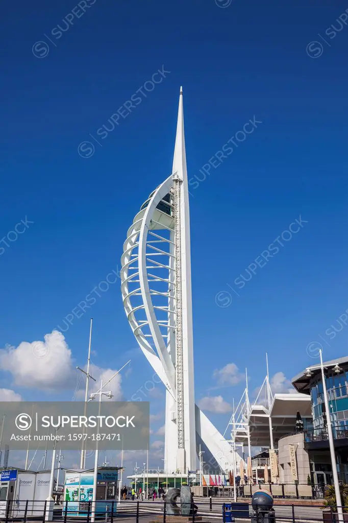 UK, United Kingdom, Great Britain, Europe, Britain, England, Hampshire, Portsmouth, Spinnaker Tower, Harbour, Harbours