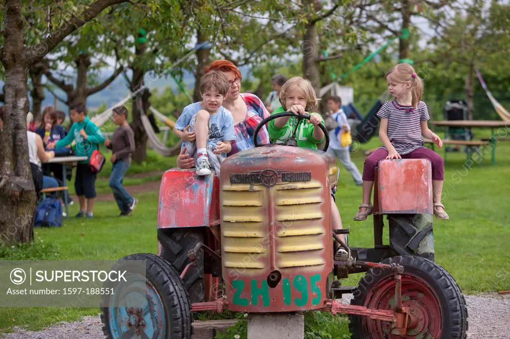 Switzerland, Europe, family, child, children, agriculture, play, game, plays, games, spare time, adventure, family, children, young nobleman's court, ...