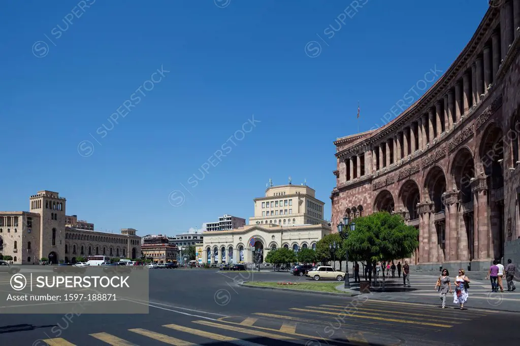 Armenia, South Caucasus, Caucasus, Eurasia, building, History, Gallery, Republic, Yerevan, architecture, city, downtown, famous, museum, national, sky...