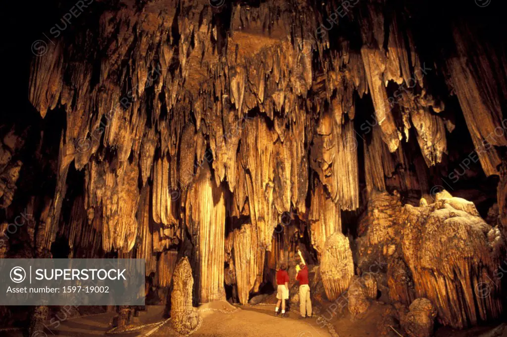 Alabama, America, Childersburg, Color, Colour, People, De Soto Caverns, United States, North America, USA, America