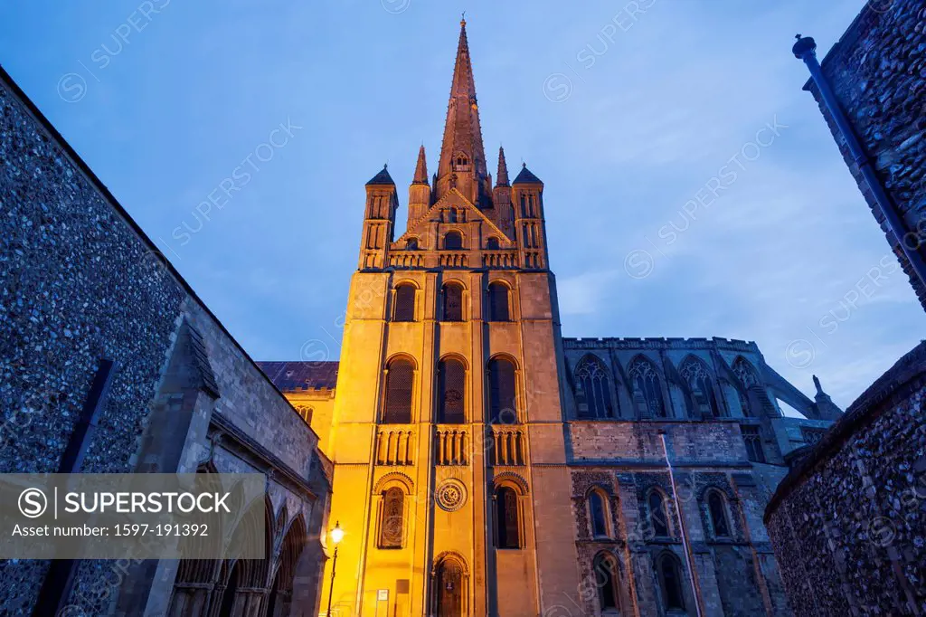 UK, United Kingdom, Europe, Great Britain, Britain, England, East Anglia, Norfolk, Norwich, Norwich Cathedral, Cathedral, church, Cathedrals