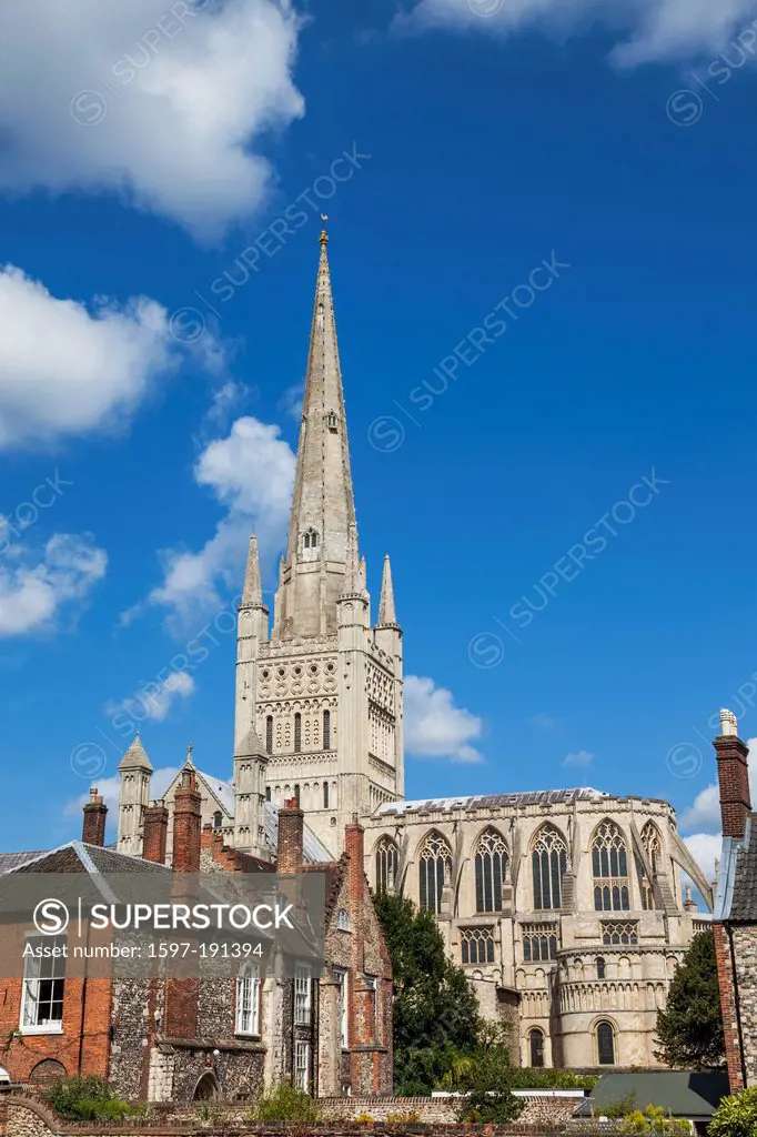 UK, United Kingdom, Europe, Great Britain, Britain, England, East Anglia, Norfolk, Norwich, Norwich Cathedral, Cathedral, church, Cathedrals
