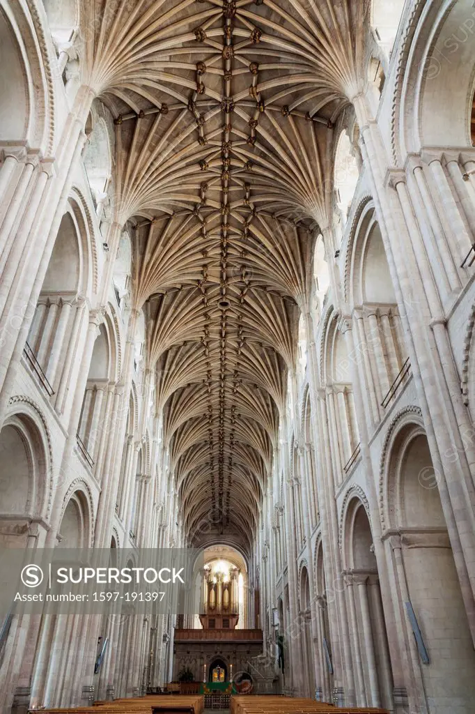 UK, United Kingdom, Europe, Great Britain, Britain, England, East Anglia, Norfolk, Norwich, Norwich Cathedral, Cathedral, church, Cathedrals, Interior