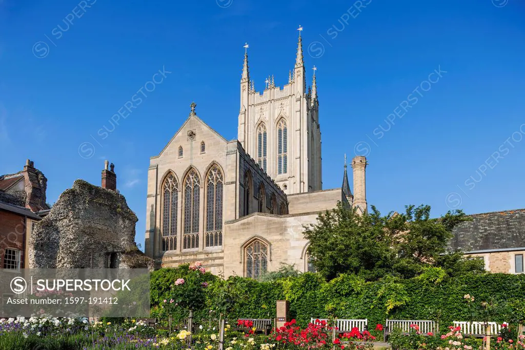 UK, United Kingdom, Europe, Great Britain, Britain, England, East Anglia, Bury St. Edmunds, St Edmundsbury Cathedral, Cathedral, church, Cathedrals