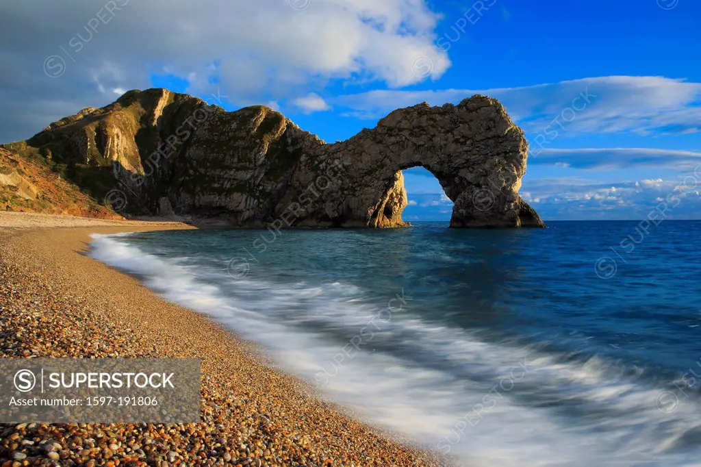 Arch, bridge, bay, Dorset, Durdle Door, England, Europe, erosion, rock, cliff, body of water, Great Britain, Jura, Jurassic, lime, limestone, limeston...