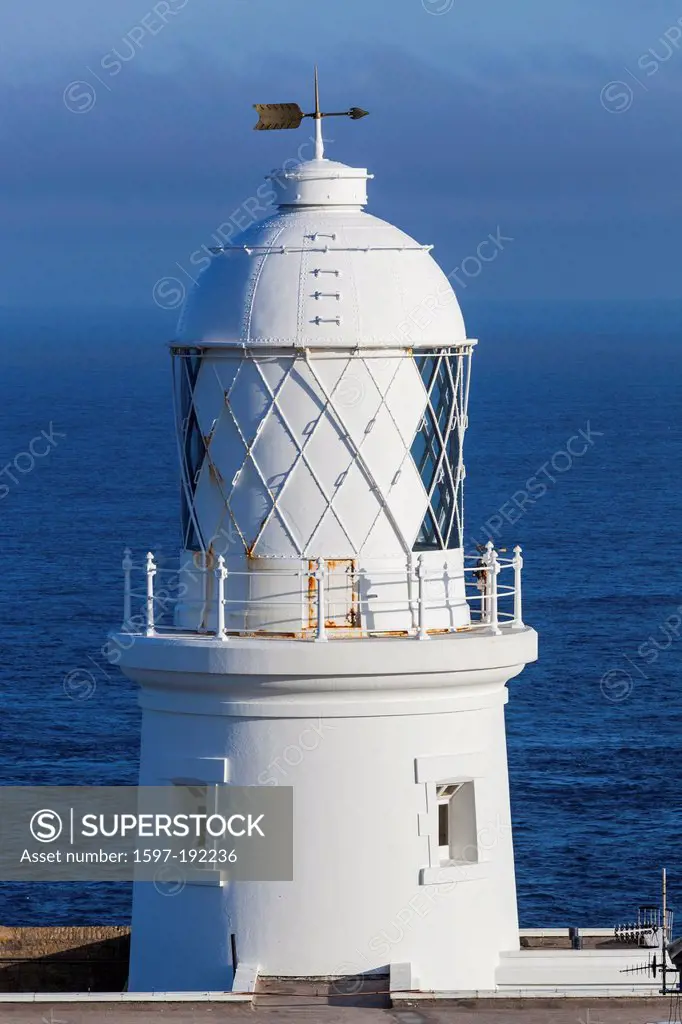 UK, United Kingdom, Europe, Great Britain, Britain, England, Cornwall, Pendeen Watch Lighthouse, Lighthouse, Lighthouses, Cornish Coast, Coast, Coasta...