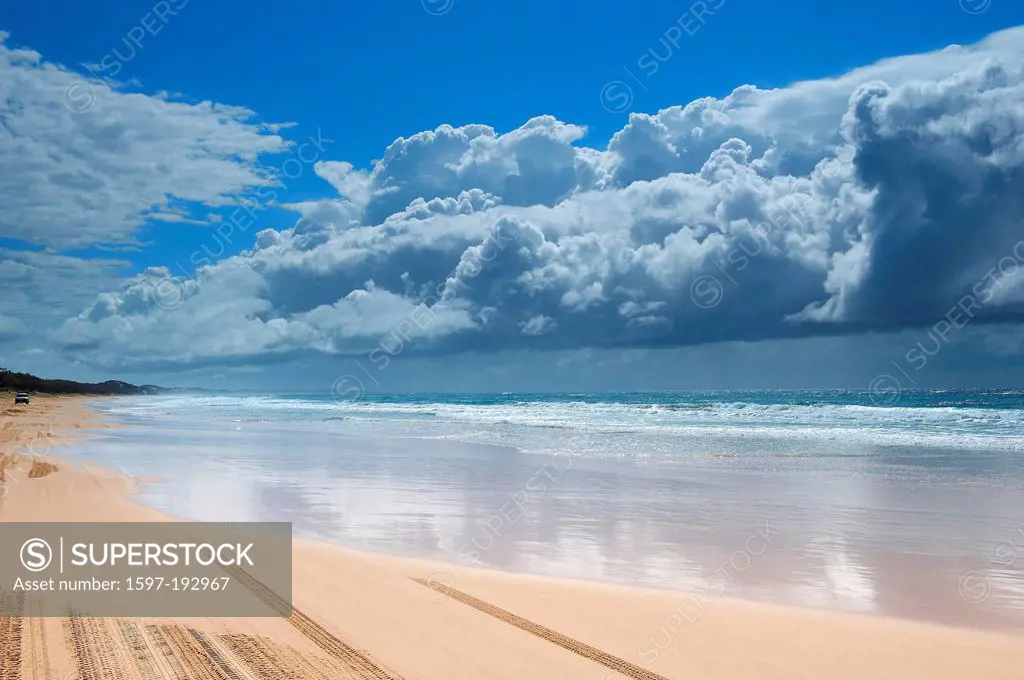 Australia, Fraser Island, national park, Queensland, sea, coast