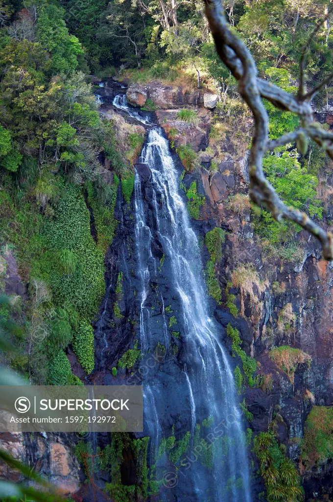 Australia, Lamington, national park, Queensland, rain forest, waterfall