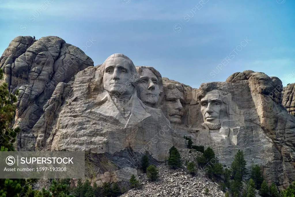 Mount Rushmore, national memorial, South Dakota, USA, United States, America, rock, portraits, presidents
