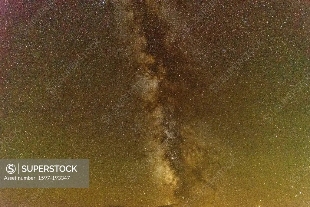 Milky Way, sky, stars, night, Roosevelt, National Park, North Dakota, USA, United States, America,