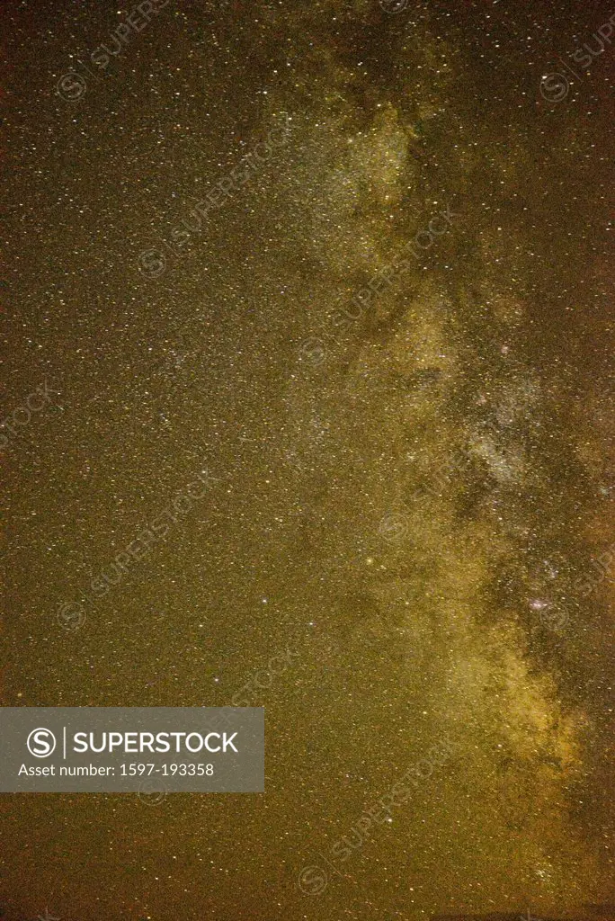 Milky Way, sky, stars, night, Roosevelt, National Park, North Dakota, USA, United States, America,