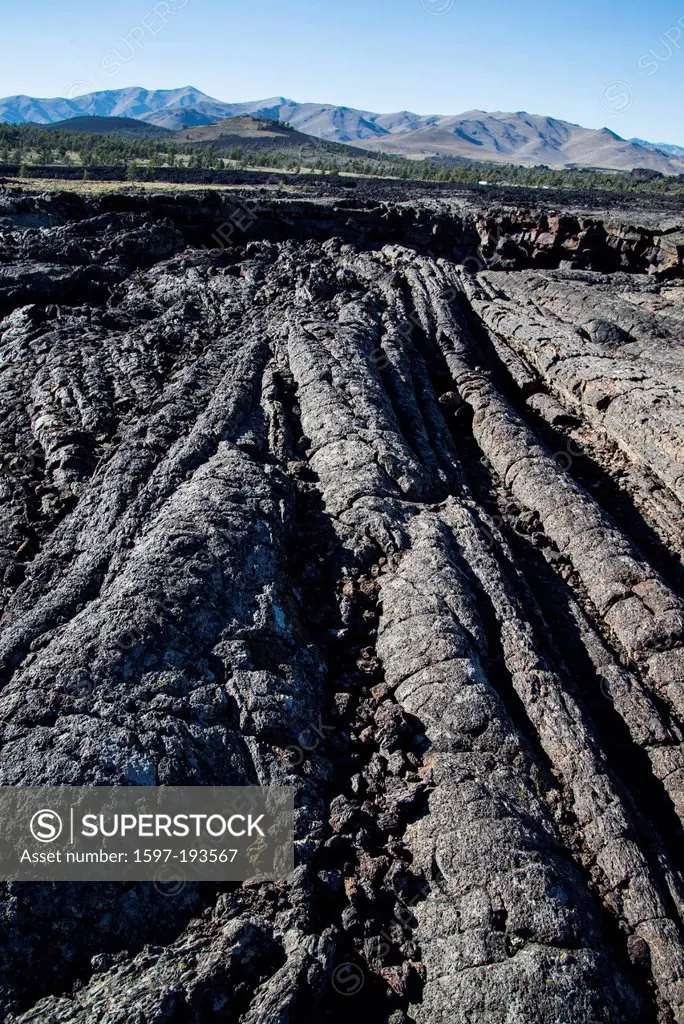 lava, tree, fossilized, formation, Craters of the Moon, National Monument, Idaho, USA, United States, America, geology, landscape