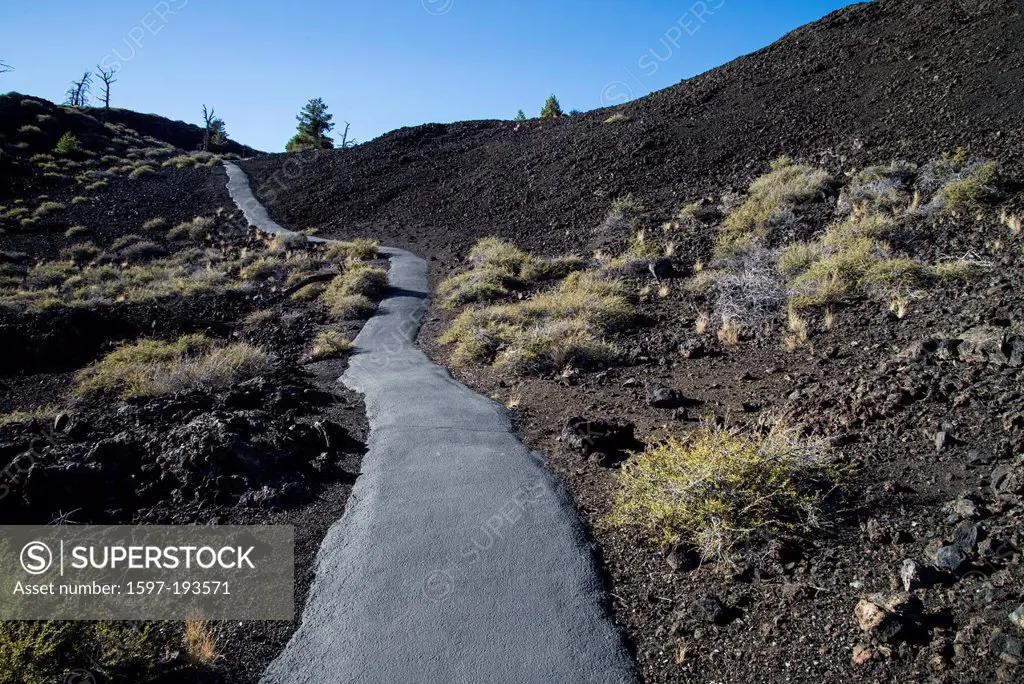lava, tree, fossilized, formation, Craters of the Moon, National Monument, Idaho, USA, United States, America, geology, landscape