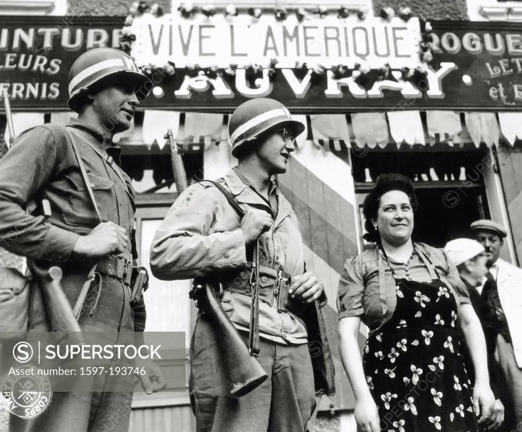 WW II, historical, war, world war, second world war, operation Overlord, Overlord, invasion, Two, US, military policemen, woman, business, trade, drug...