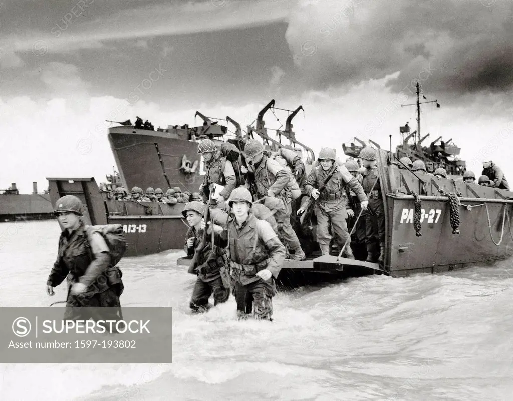 WW II, historical, war, world war, second world war, operation Overlord, Overlord, invasion, landing crafts, practise, exercise, Normandy, 1944, D-Day...