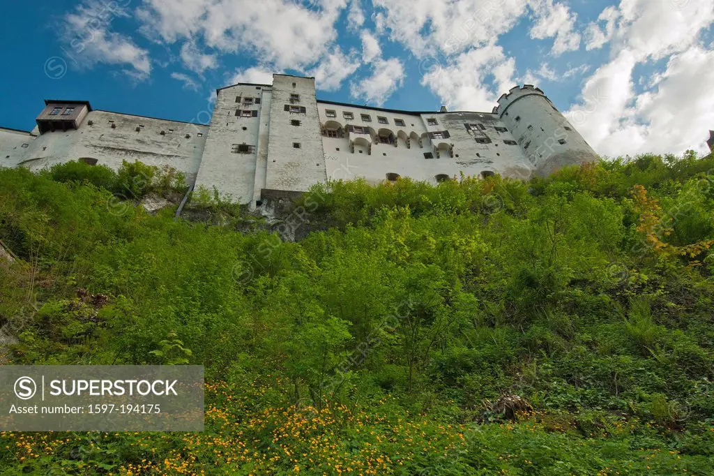 Austria, Europe, Salzburg, fortress, Hohensalzburg castle, castle, art, skill, culture, Old Town, town, city, Hohensalzburg