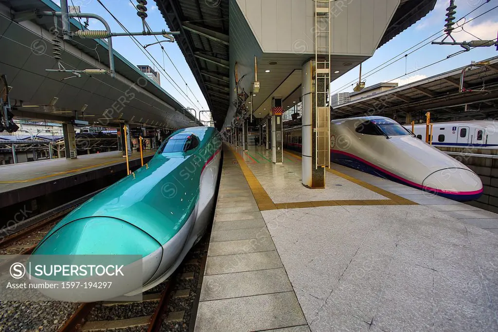 Japan, Asia, Tokyo, Hayabusa, bullet, Bullet train, high speed, city, design, fast, futuristic, green, new, station, train