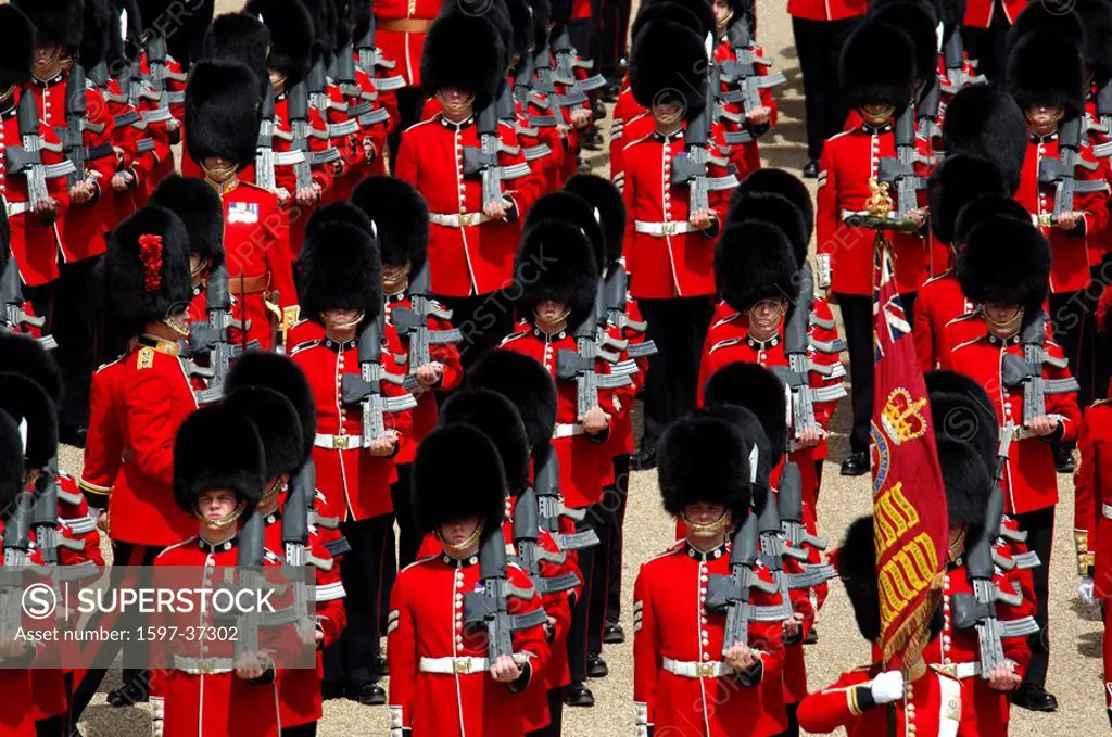 UK, London, Trooping the Colour, Queen Elizabeth II, Military ceremony, Birthday Parade, Horse Guards Parade, Great Br