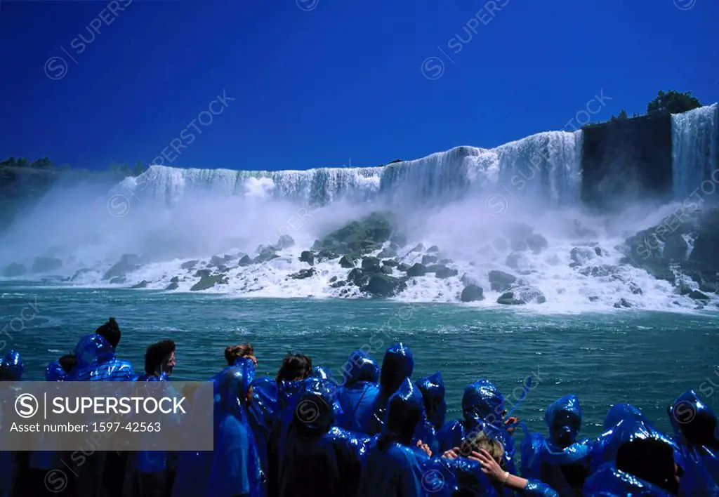 Canada, North America, America, Niagara Falls, July 2007, North America, waterfall, waterfalls, fall, tourists, people