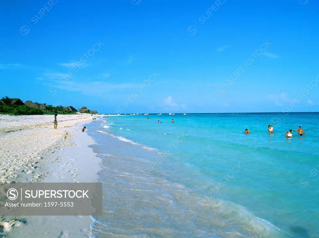 10613075, Atlantic coast, hotel, Mexico, Central America, Latin America, Playa del Carmen, Riviera Maya, beach, seashore, Yuca