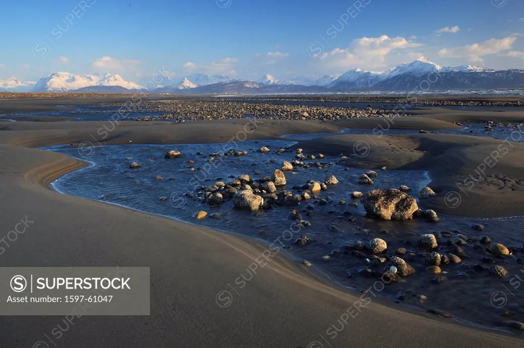 Kachemak Bay, Homer,Kenai Halbinsel, Homer Spit, Alaska, USA