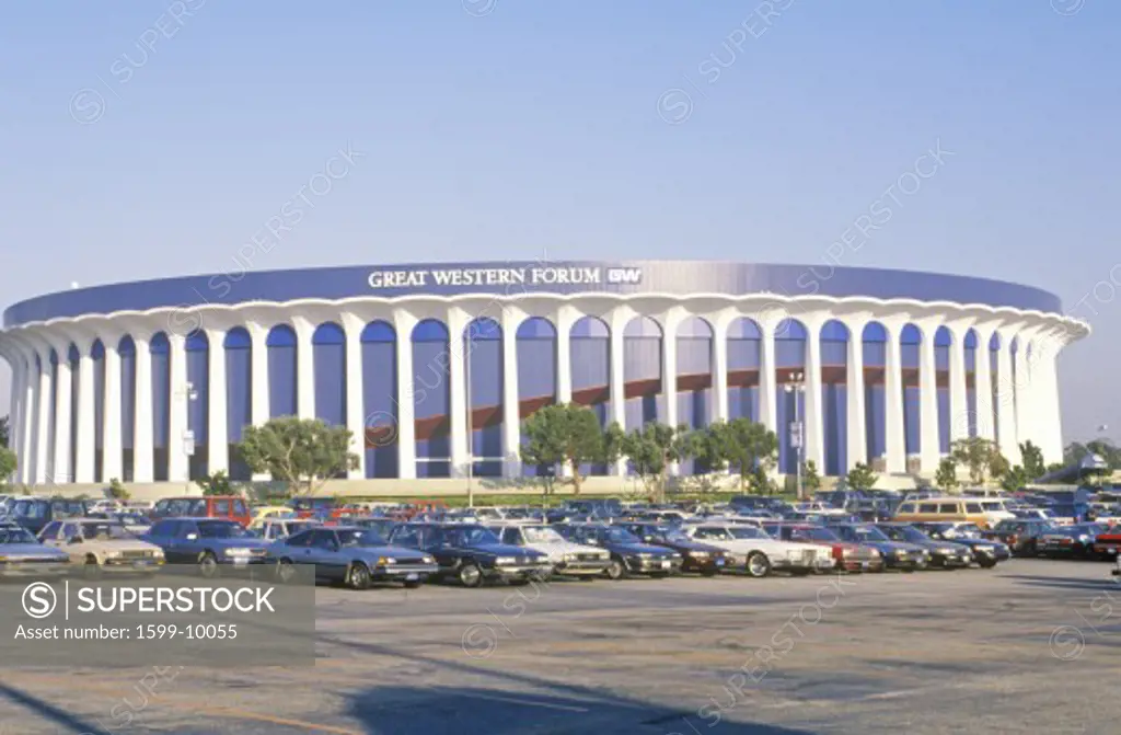 Great Western Forum, home of the LA Lakers, Inglewood, California