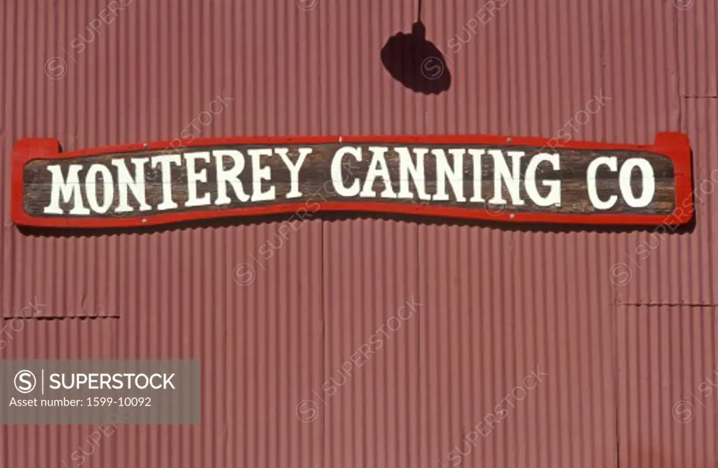 Monterey Canning Co at Fisherman's Wharf in Monterey, Monterey, California
