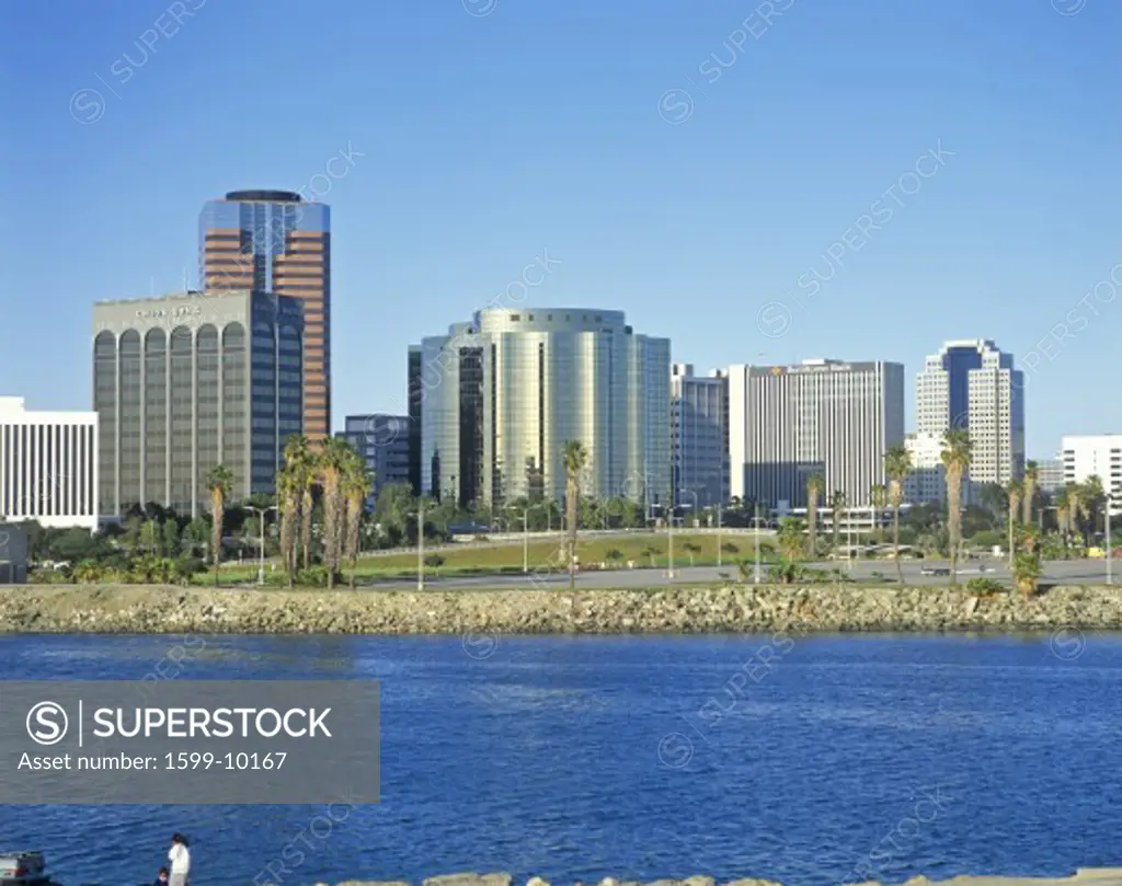 Long Beach skyline, Long Beach, California