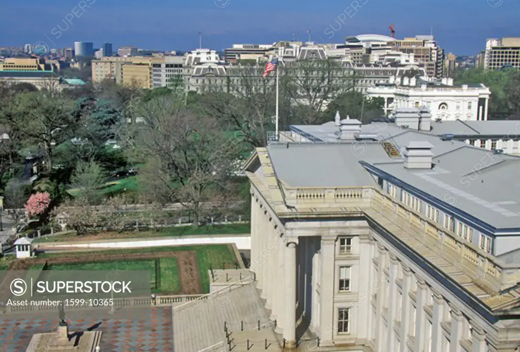 United States Department of the Treasury and White House, Washington, DC