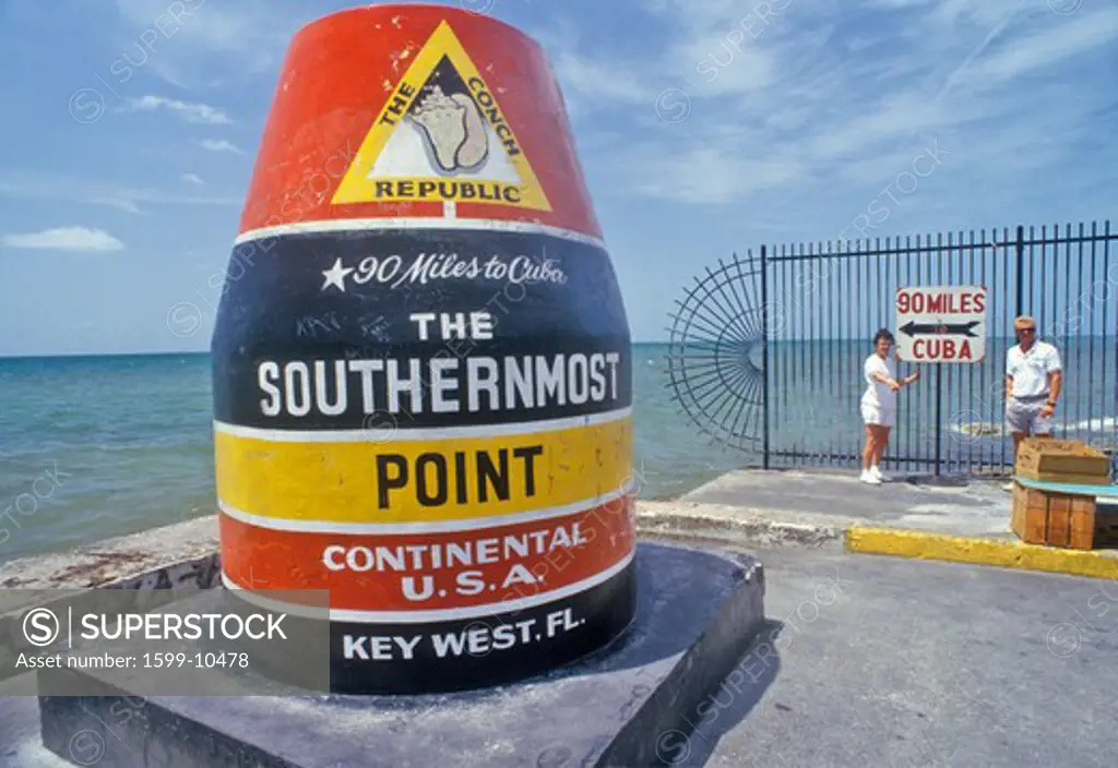 Southernmost point of the continental United States, Key West, Florida