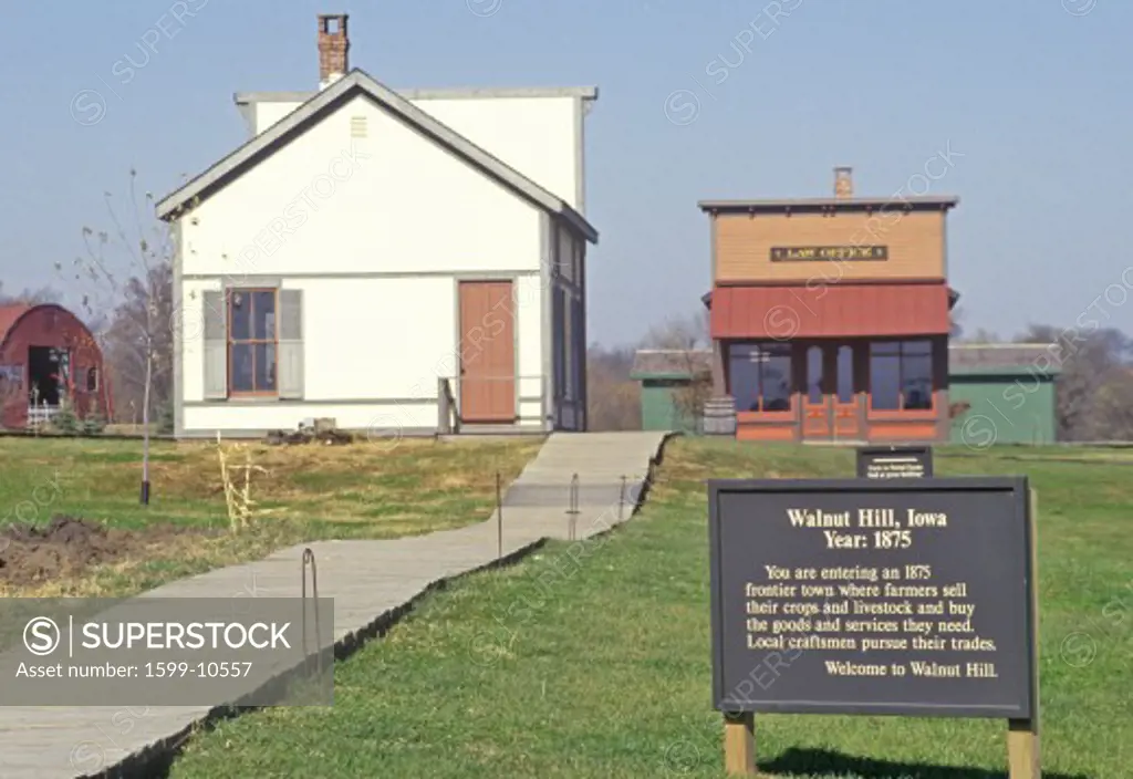 1875 Historic Village, Walnut Hill, Iowa