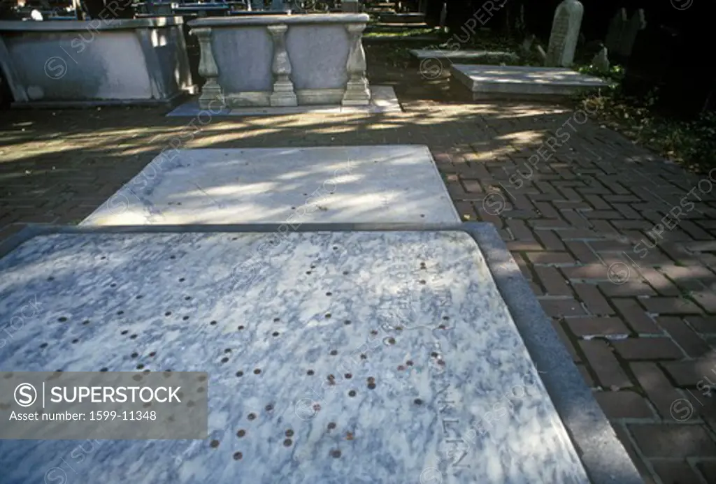 Benjamin Franklin gravesite, Philadelphia, PA