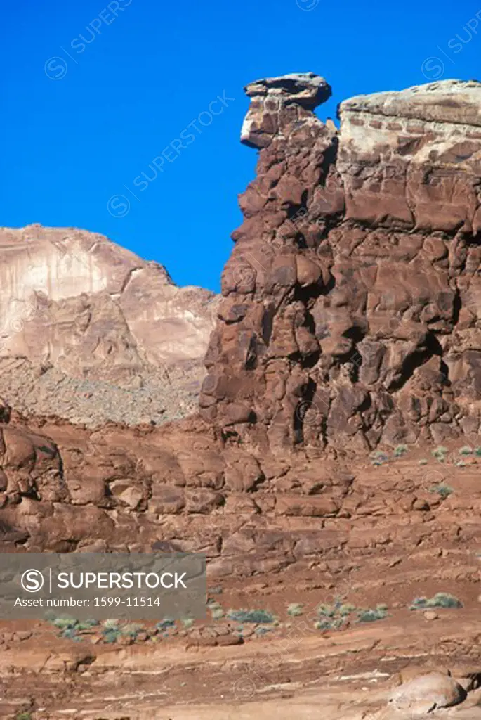 Rock formation in southern UT