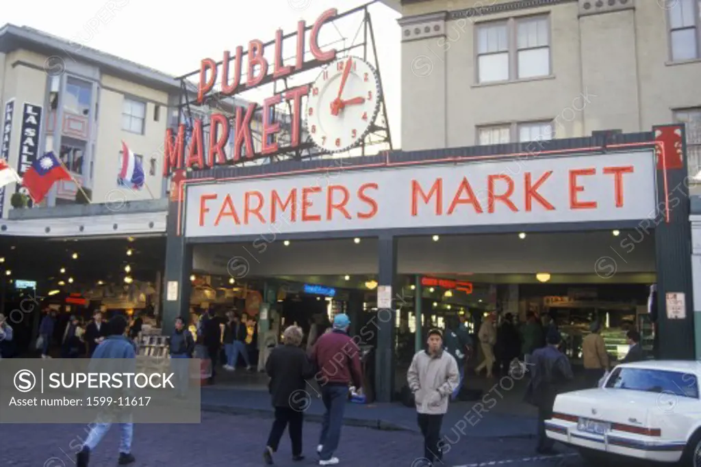 Pike Place Public Farmers Market, Seattle, WA