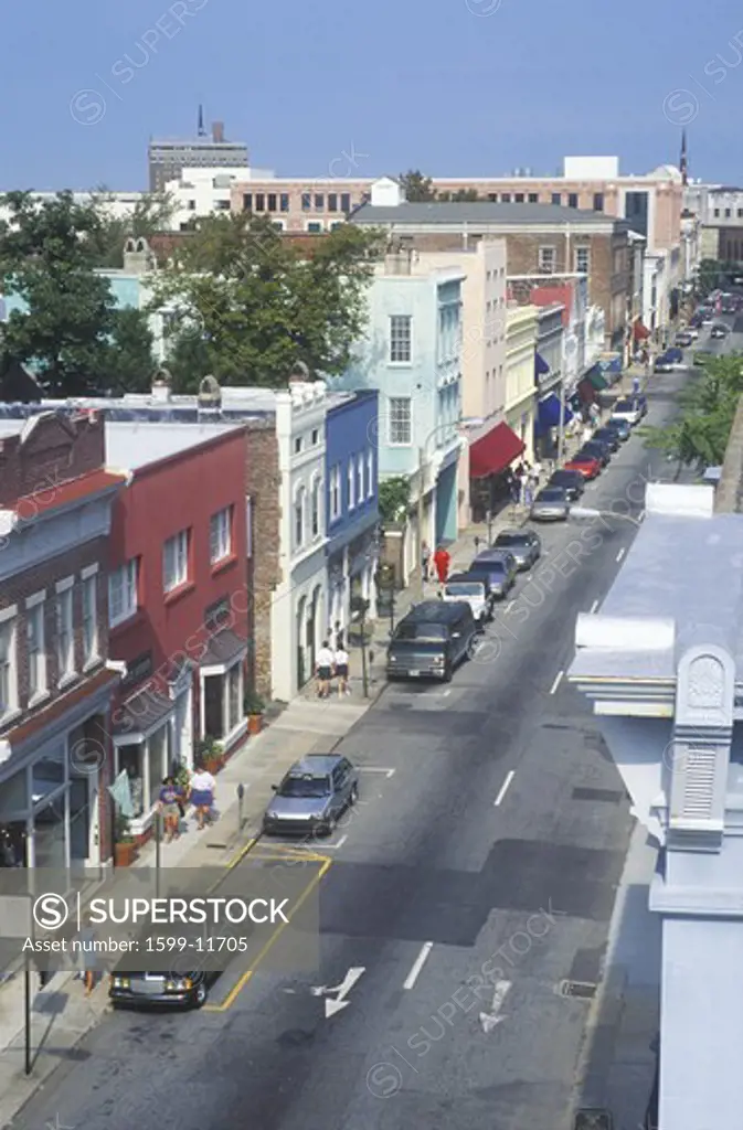 King Street in historic Charleston, SC