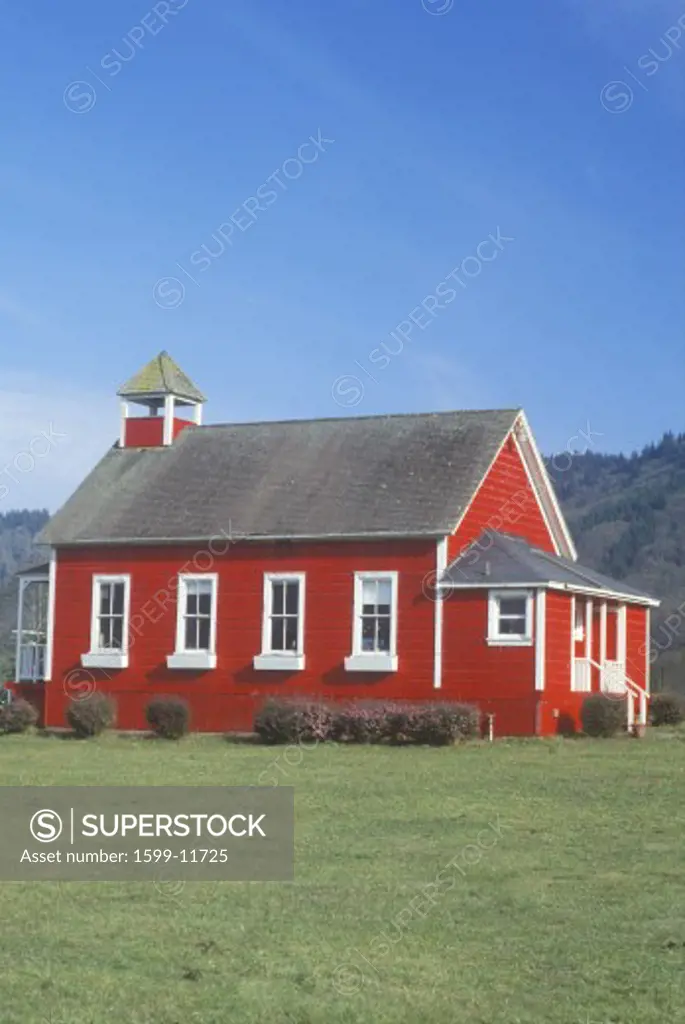 One room schoolhouse, Northern CA