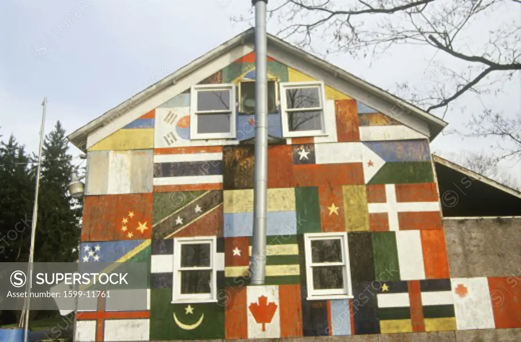Globally diverse home, Catskills, NY
