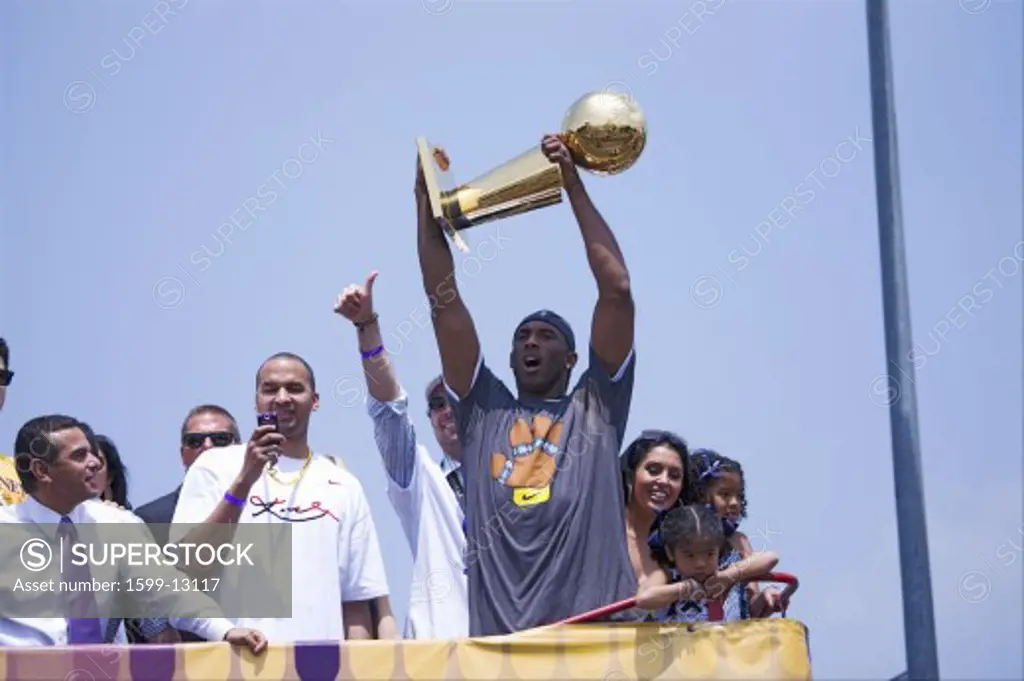 Victory parade for 2009 NBA Champion Los Angeles Lakers, June 16, 2009