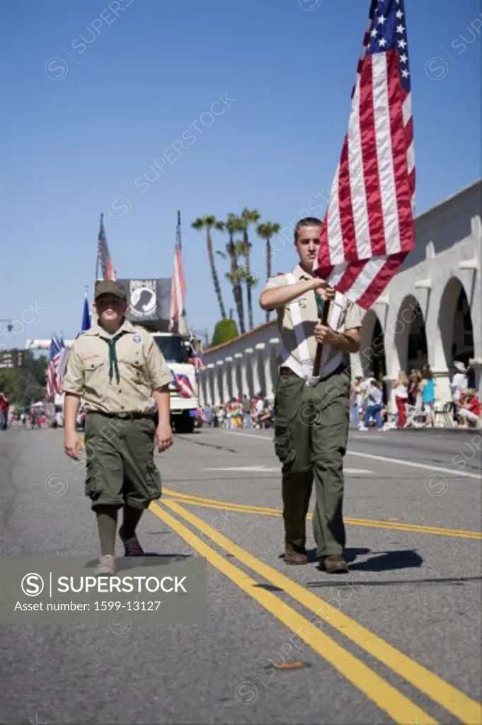 Annual 4th of July Parade in Ojai, California