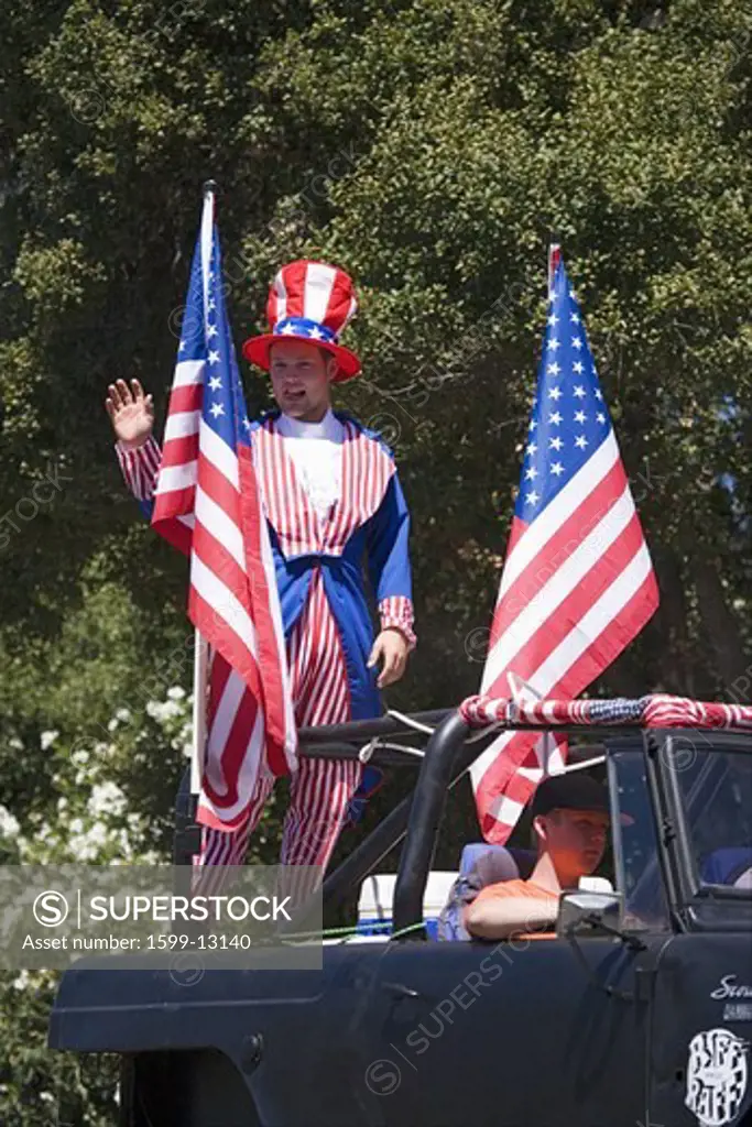 Annual 4th of July Parade in Ojai, California