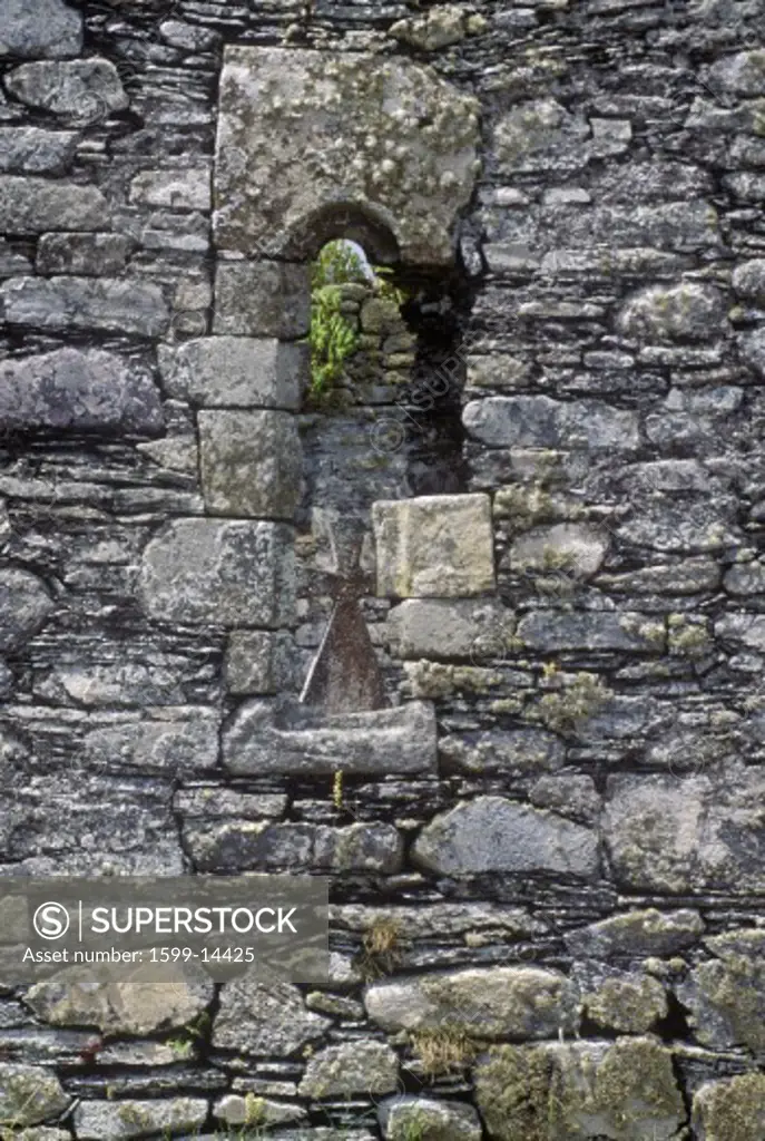 Window of Kilcatherine Church, Cork, Ireland
